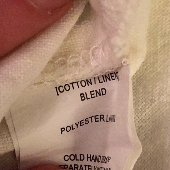 Linen Fringe Skirt - Picture 4 of 4